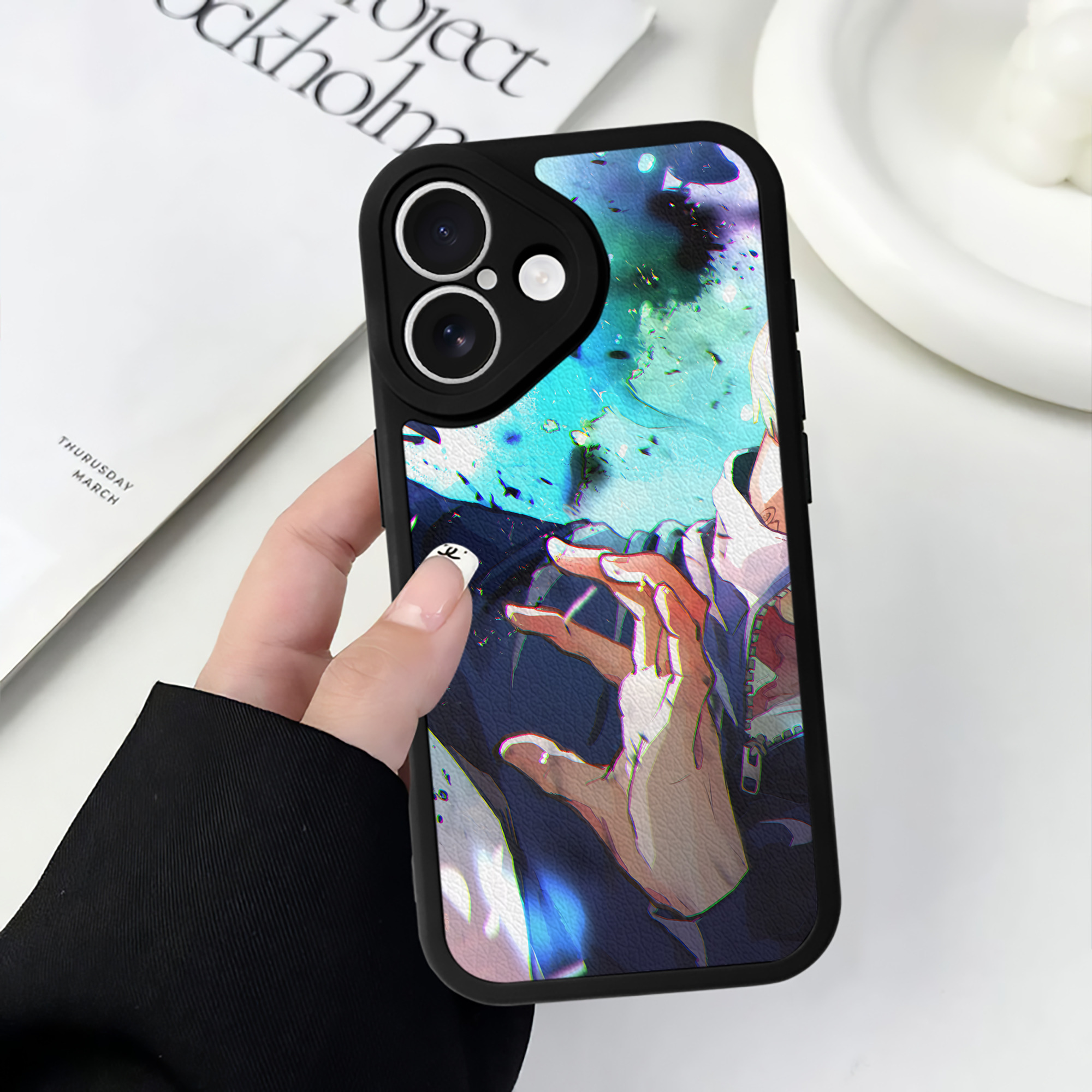 （画像用） SPY×FAMILY间谍家家酒 【iPhone 16シリーズ対応】シリコンスマホケース（レザー調） 材質：シリコン